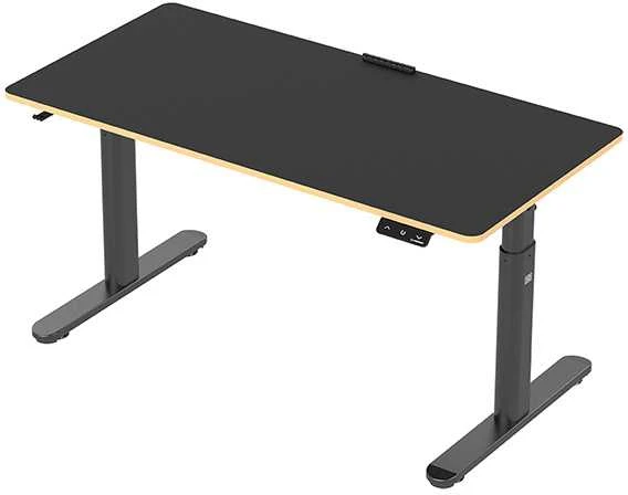 Ultradesk PULSAR juodas stalas su aukščio reguliavimu