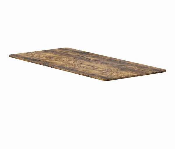 Stačiakampė stalo plokštė 160x75 cm, rustic riešutas
