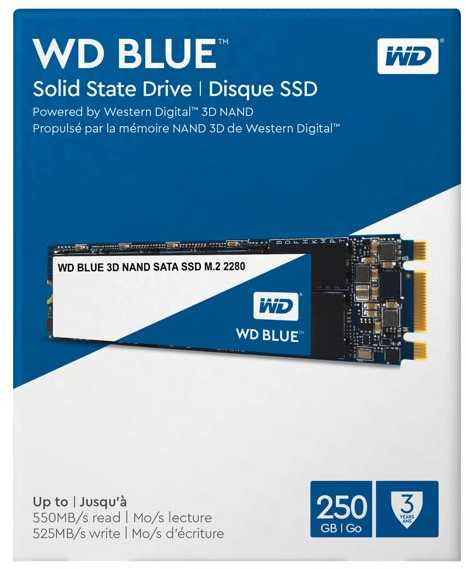 Sandisk Western Digital WD 3D NAND SSD 250GB M.2 2280 SATA III 6Gb/s masinis