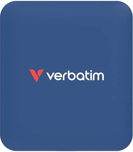 Kietasis diskas Verbatim Snapback išorinis SSD diskas 1TB USB-C mėlyna 32075