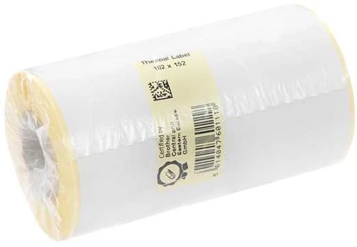 Brother Thermal etiketė – 102x152 dydžio – 90 etikečių ant ritinio (LDE1E152102058P)