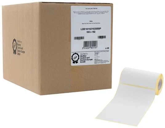 Brother Thermal etiketė – 102x152 dydžio – 90 etikečių ant ritinio (LDE1E152102058P)
