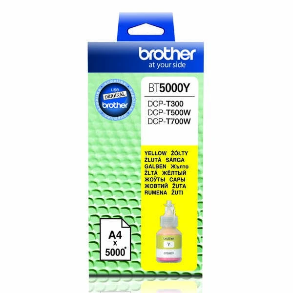 Brother Brolis BT5000Y | Rašalo kasetė | Geltona