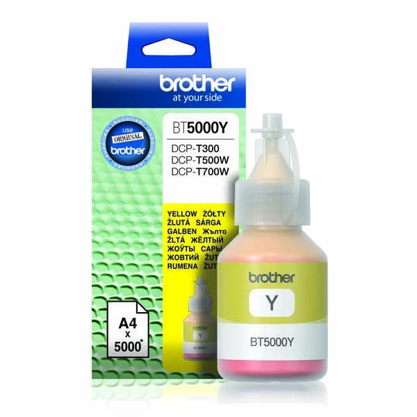 Brother Brolis BT5000Y | Rašalo kasetė | Geltona