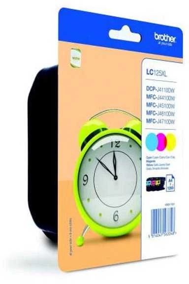Rašalo kasetė Brother LC125XLRBWBP CMY | MFC-J4510DW