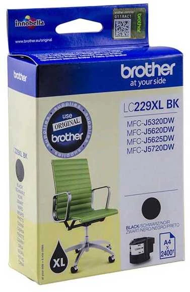 Brother Brolis LC-229XLBK | Rašalo kasetė | Juodas