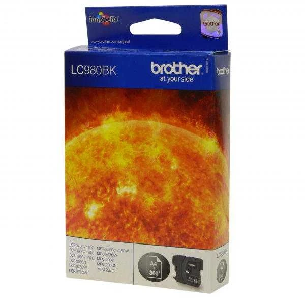 BROTHER LC-980BK TONERIS Juodas 300P