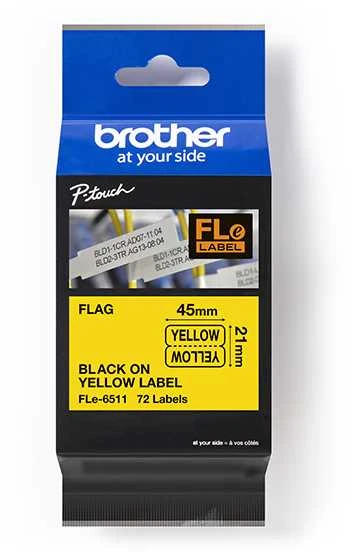 Brother BROBER FLE6511 21MKS45MM Juodas TAPE