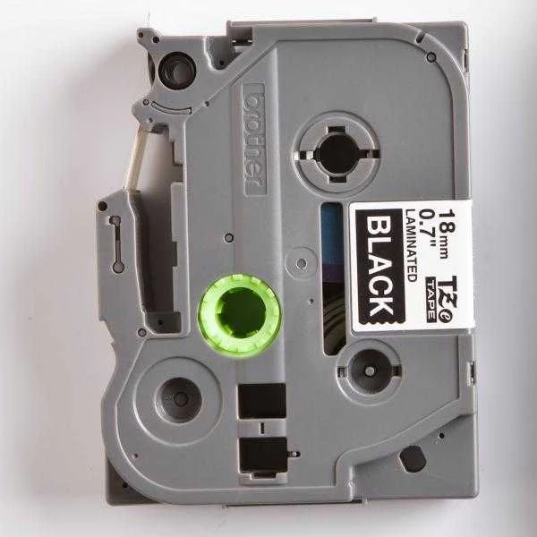 Brother BROLIS TZE345 18 Baltas ON Juodas