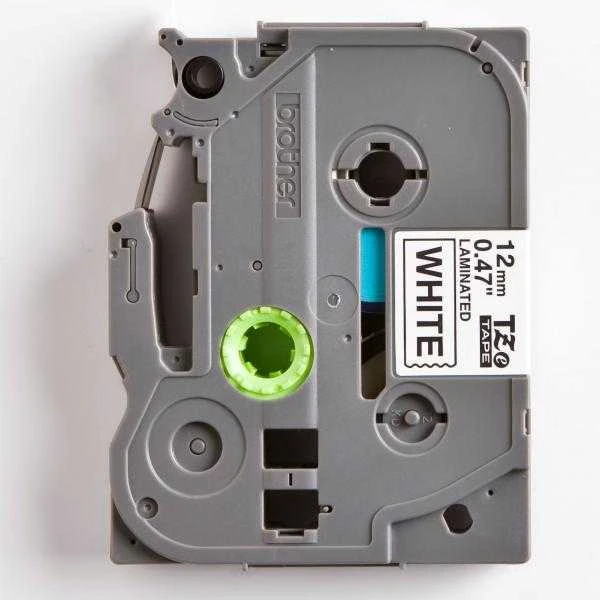 Brother | TZ-231 Laminated Tape | Juodas on Baltas | TZe | 8 m | 1.2 cm
