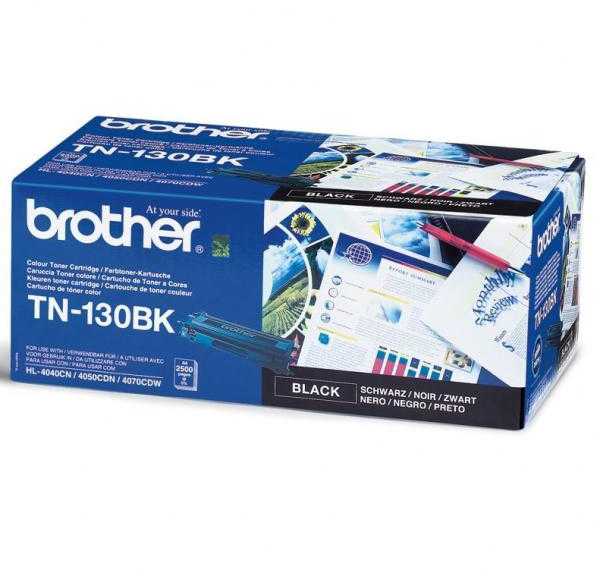 Brother Toneris TN-130BK f³r;HL-4040CN/HL-4050CDN/CDNLT/;HL-4070CDW/DCP-9040CN/;DCP-9042CDN/MFC-9440CN/;MFC-9450CDN/MFC-9840CDWW;