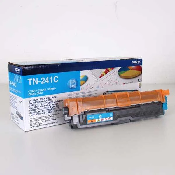 BROTHER TN-241C TONERIS CYAN 1400P