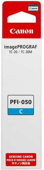 Canon PFI-050 C (5699C001) Rašalo papildymo buteliukas, Žydra