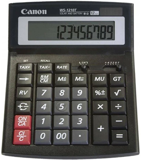 Canon skaičiuotuvas WS-1210T