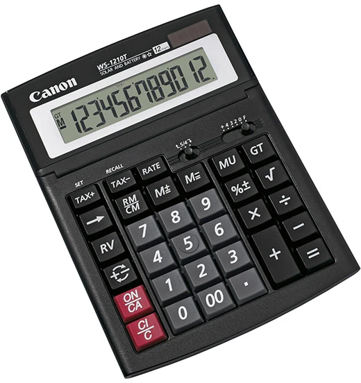 Canon skaičiuotuvas WS-1210T