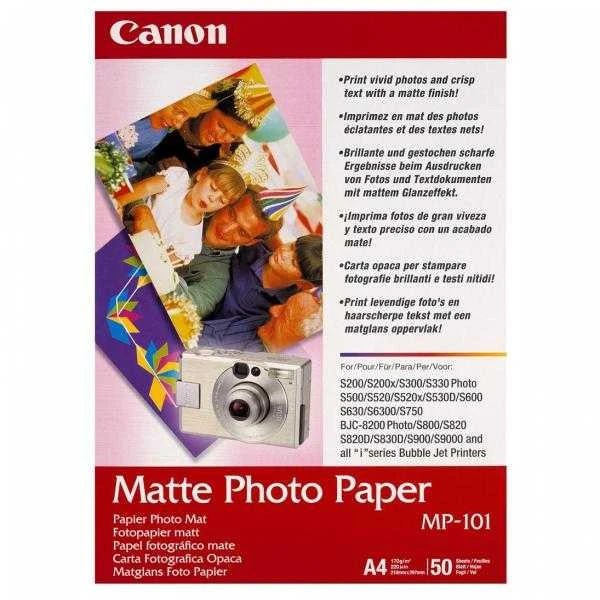 CANON MP-101 fotopopierius A4 50Blatt mat