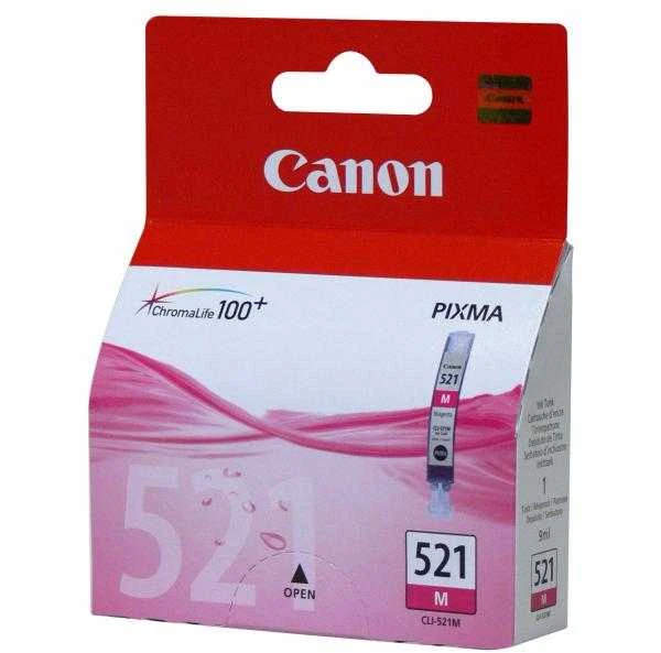 CANON CLI-521M rausvos spalvos rašalinė