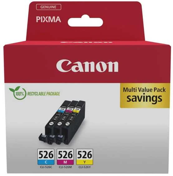 Canon CLI-526 | Rašalo kasetės | Sudėtinė pakuotė