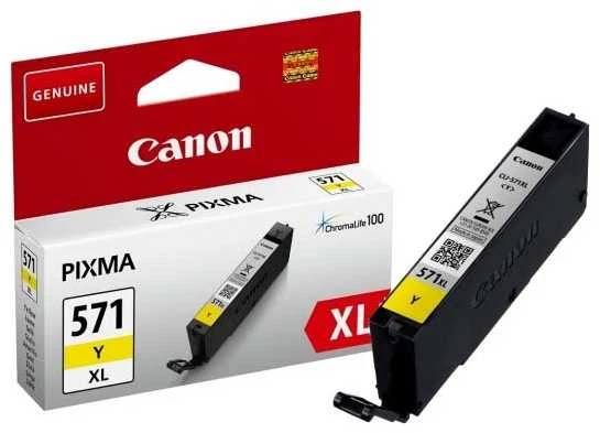 Canon CLI-571Y XL | Rašalo kasetė | Geltona