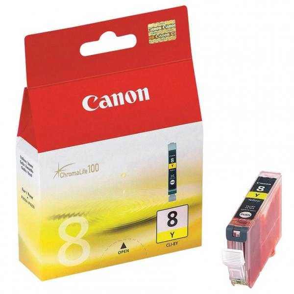 CANON CLI-8Y rašalas geltonas, 13 ml, skirtas Pixma MP800 500 iX4000 iX5000