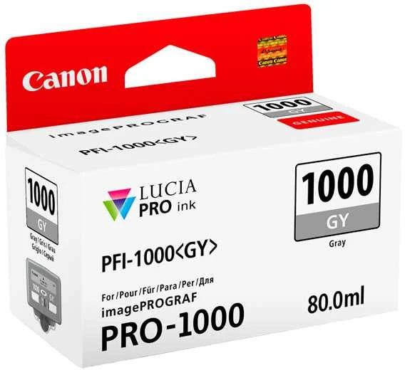 Canon PFI-1000 GY Originalus Pilka