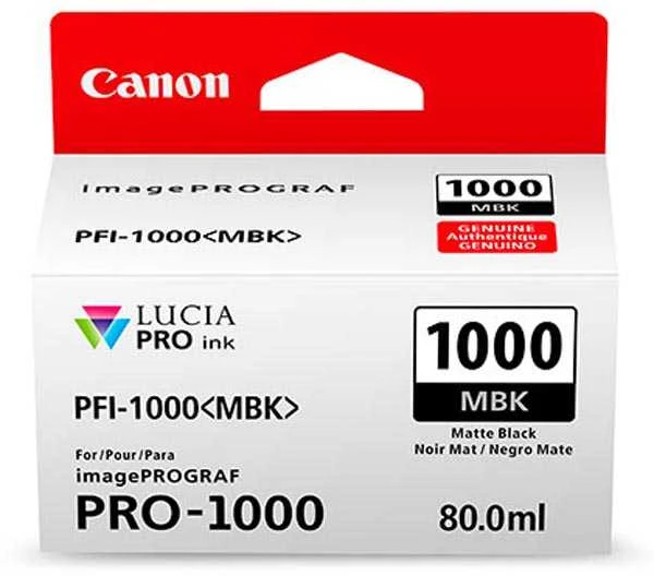 Canon PFI-1000 MBK Originalus Matinis Juodas