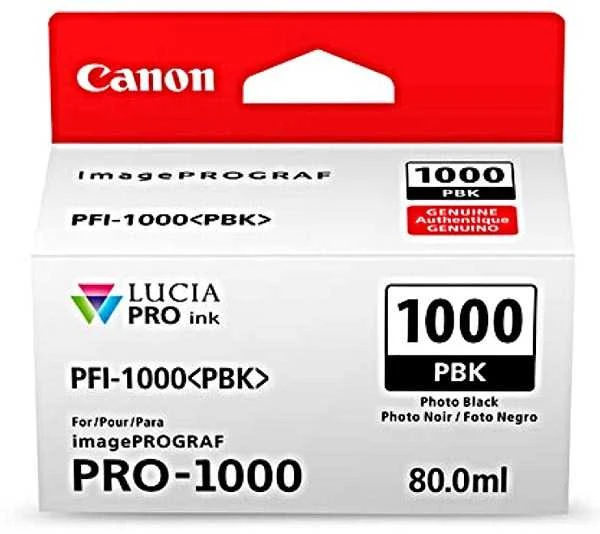 Canon PFI-1000 PBK Originalus Foto juoda