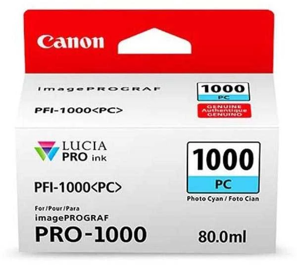 Canon PFI-1000 PC Originalus Foto žydra