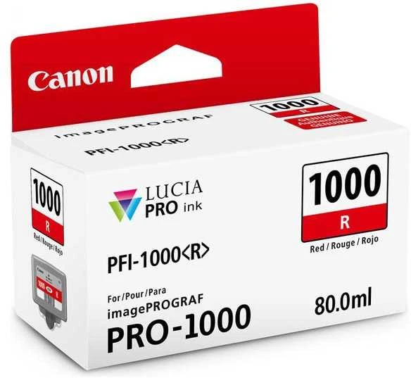 Canon PFI-1000 R Originalus Raudona
