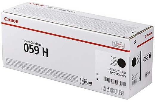 Canon 059 H BK (3626C001), Juoda kasetė