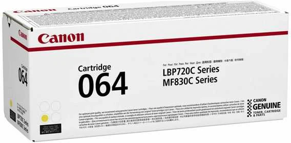 Canon CRG 064 (4931C001) Lazerinė kasetė, Geltona