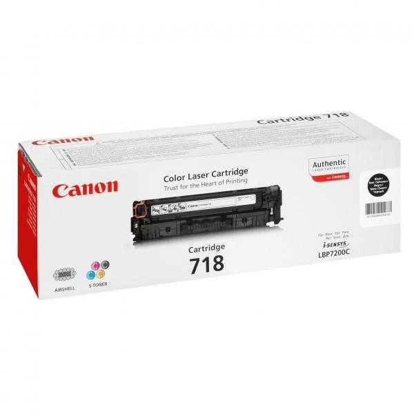 CANON CRG-718BK catridge juodas LBP7200Cd
