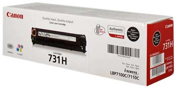 Canon CRG 731H (6273B002) Lazerinė kasetė, Juoda