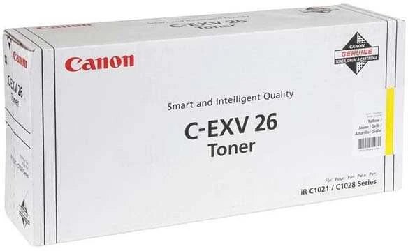 Canon kasetė EXV26Y, geltona