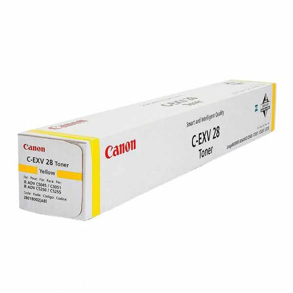 Canon kasetė EXV28Y, geltona