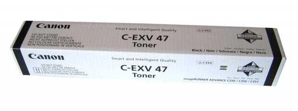 Canon C-EXV 47 (8516B002), juoda kasetė