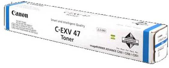 Canon C-EXV 47 (8517B002) Lazerinė kasetė, Žydra