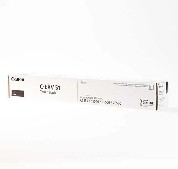 Canon C-EXV 51 (0481C002) Lazerinė kasetė, Juoda