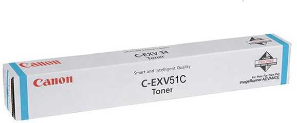 Canon C-EXV 51 (0482C002) Lazerinė kasetė, Žydra