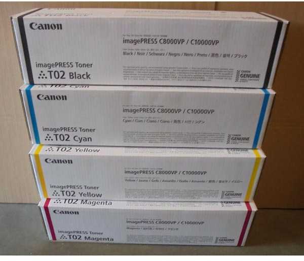 Canon kasetė T02, žalsvai mėlyna