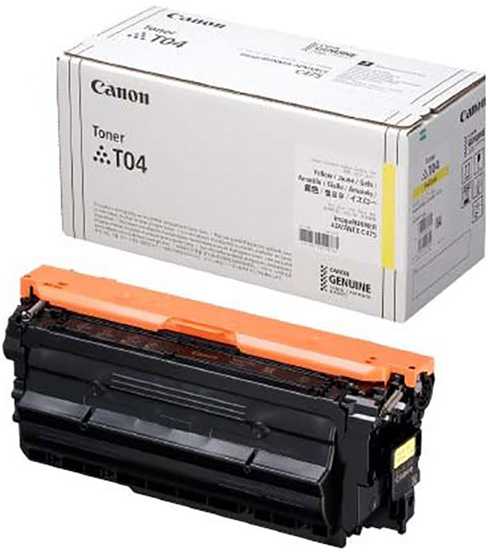 Toneris Canon Toneris Cart.T04 do iR-ADV C475/C477(2977C001) yellow