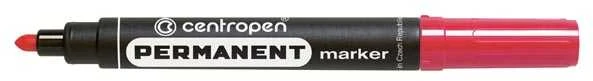 Centropen Markeris statybinis, raudonas 2,5-5mm alkoholio pagr.