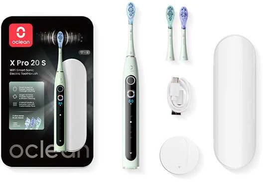 Oclean X Pro 20 S Elektrinis dantų šepetėlis Baltas