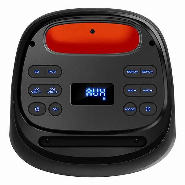 Kompiuterio kolonėlės Defender głośnik BOOMER 50, Li-Ion, 1.1, 50W, juoda, garsumo valdymas, pašvietimas LED, BT 5.0, TWS, 90Hz-20KHz