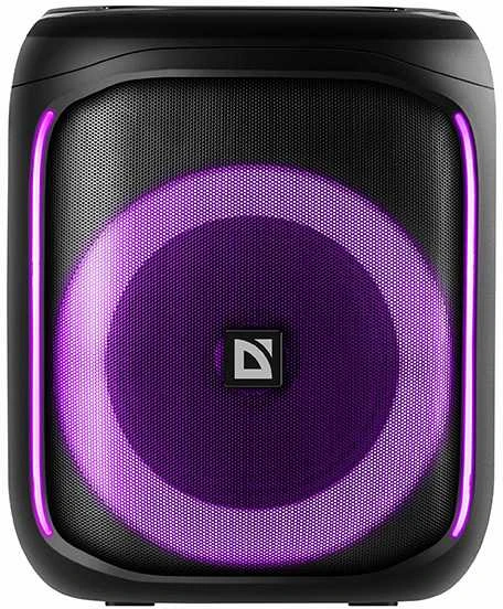 Kompiuterio kolonėlės Defender głośnik BOOMER 50, Li-Ion, 1.1, 50W, juoda, garsumo valdymas, pašvietimas LED, BT 5.0, TWS, 90Hz-20KHz