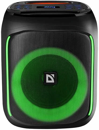 Kompiuterio kolonėlės Defender głośnik BOOMER 50, Li-Ion, 1.1, 50W, juoda, garsumo valdymas, pašvietimas LED, BT 5.0, TWS, 90Hz-20KHz