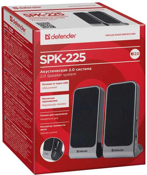 Kompiuterio kolonėlės DEFENDER 2.0 Speaker System 2x2W RMS, SPK225
