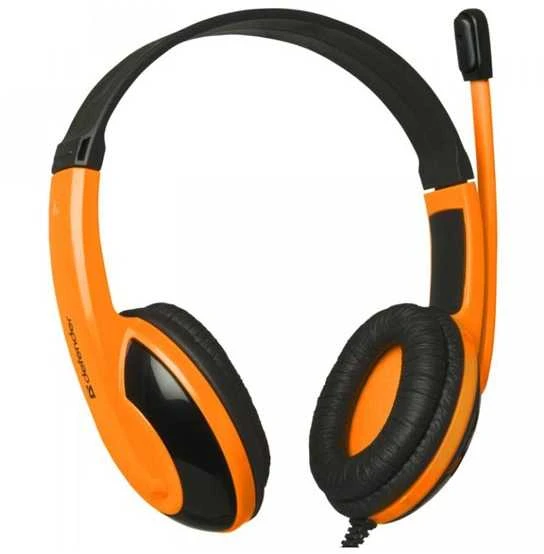 Ausinės Defender Warhead G-120 Juodai-Oranžinė