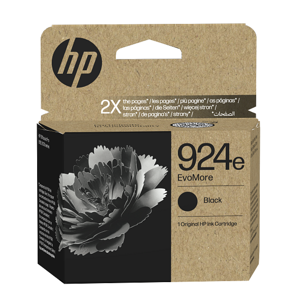 HP No. 924e juoda aprašymas - Prekės nuotrauka