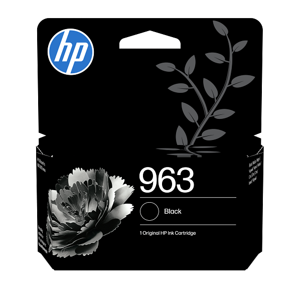HP 963 juoda 3JA26AE Instant Ink aprašymas - Prekės nuotrauka